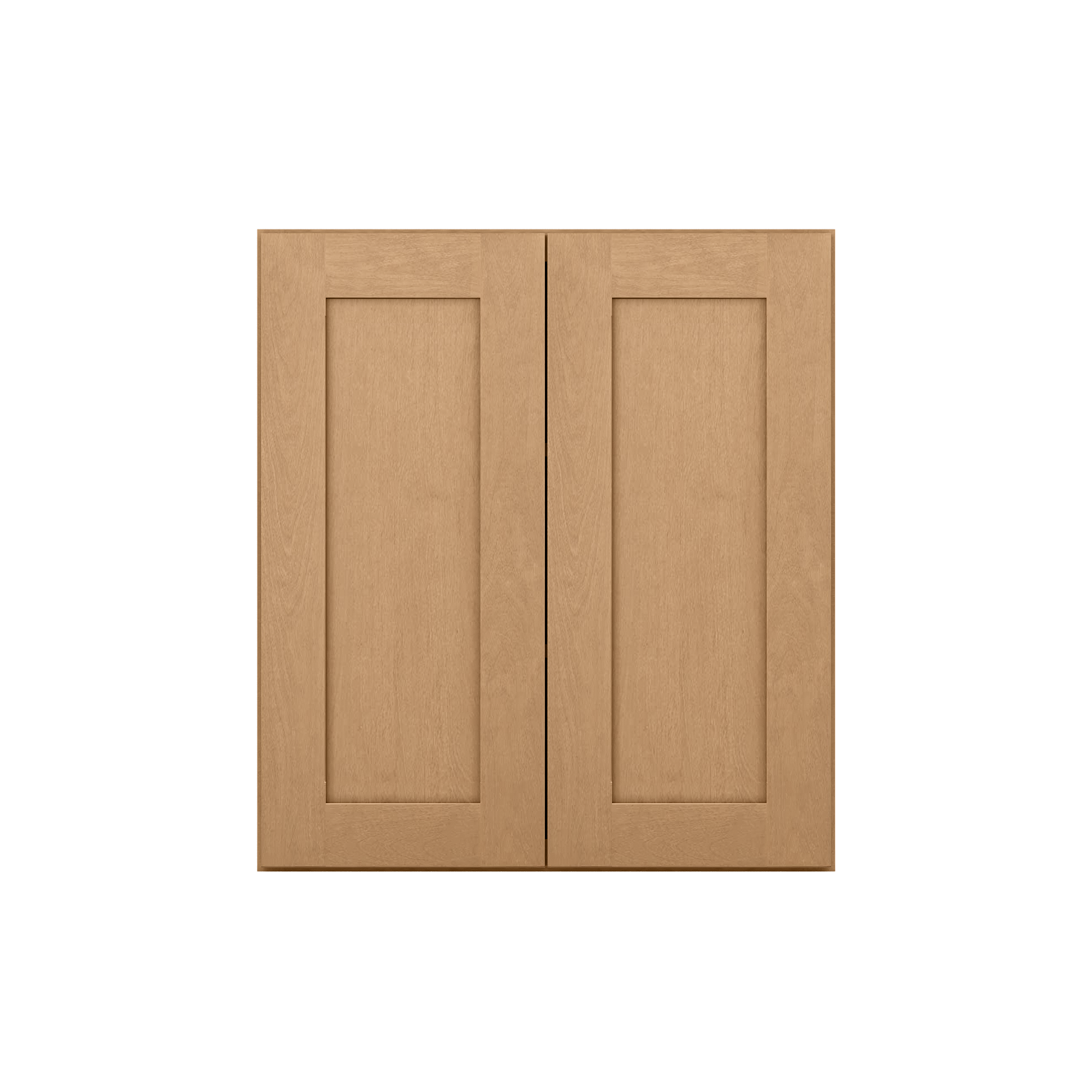 Wall Kitchen Cabinet W2730 Shaker Toffee LessCare 27 in. width 30 in. height 12 in. depth