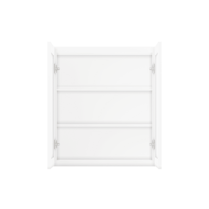 Wall Kitchen Cabinet W2730 Alpina White LessCare 27 in. width 30 in. height 12 in. depth