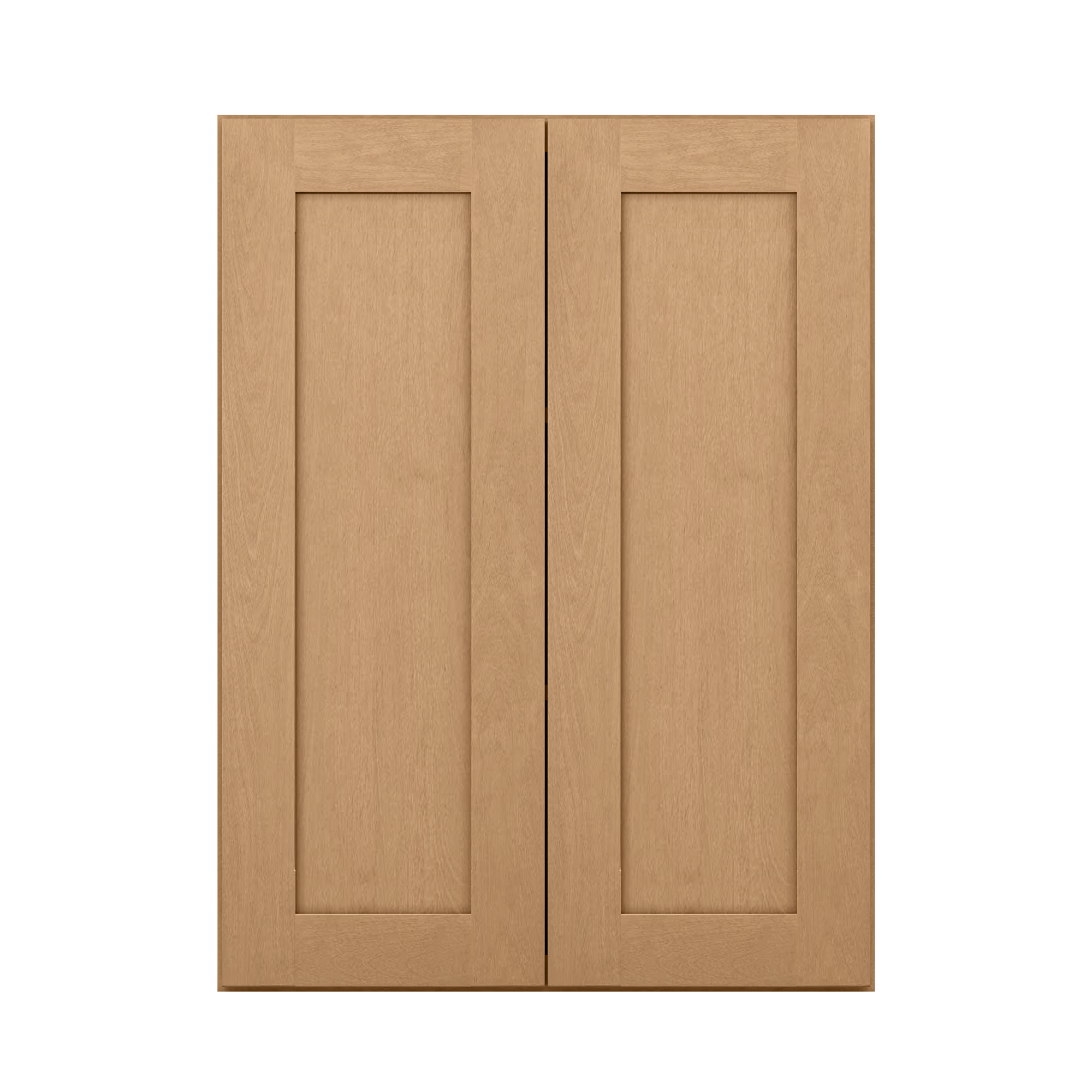 Wall Kitchen Cabinet W2736 Shaker Toffee LessCare 27 in. width 36 in. height 12 in. depth