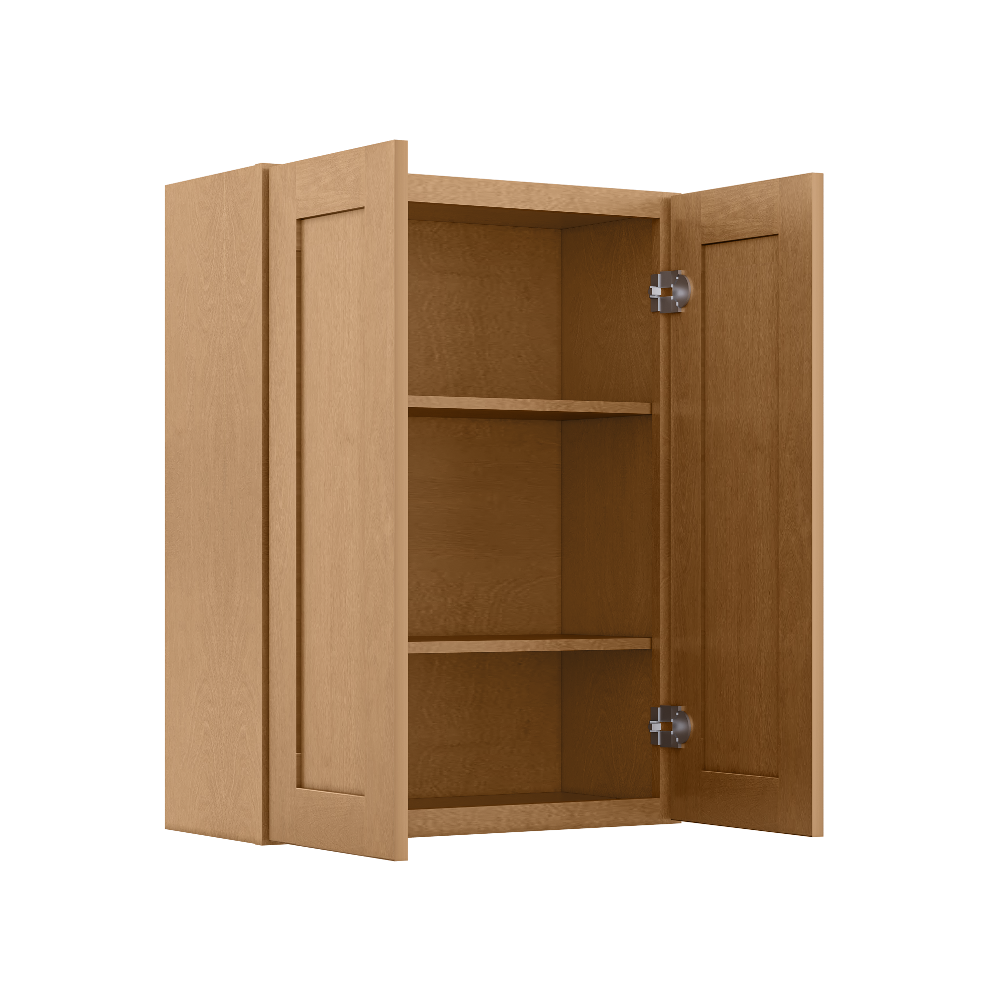 Wall Kitchen Cabinet W2736 Shaker Toffee LessCare 27 in. width 36 in. height 12 in. depth