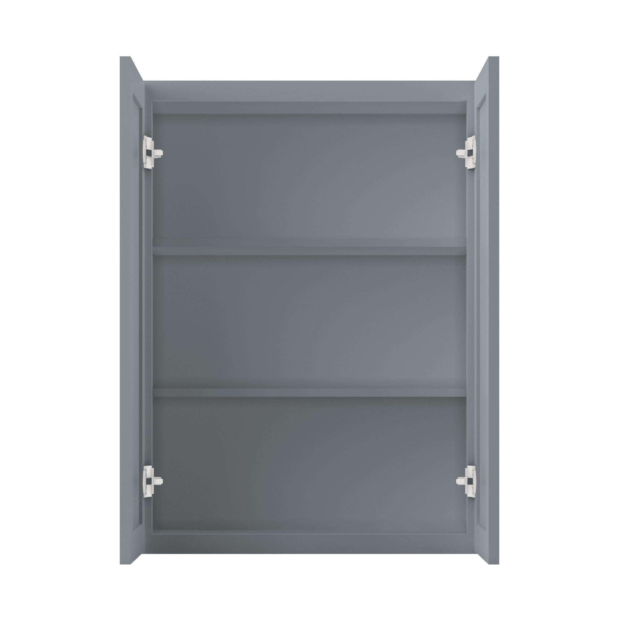 Wall Kitchen Cabinet W2736 Colonial Gray LessCare 27 in. width 36 in. height 12 in. depth