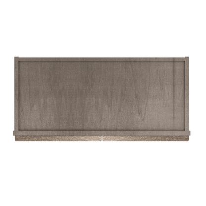 Wall Kitchen Cabinet W2736 Milan Slate 27 in. width 36 in. height 12 in. depth