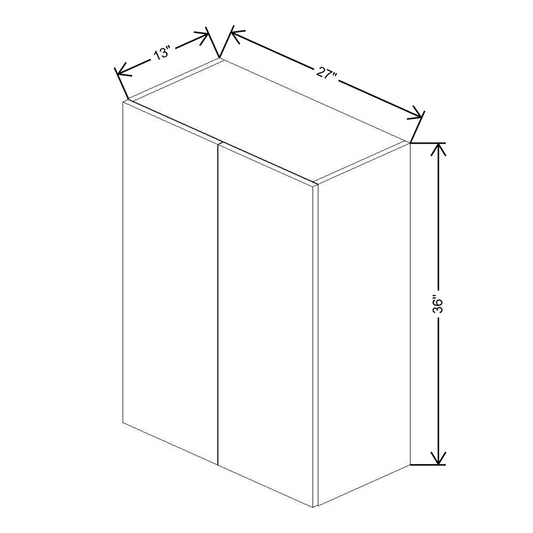 Fabuwood Illume Tuscany Olmo 3  36" High Wall