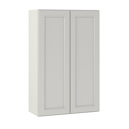 Wall Kitchen Cabinet W2742 Milan Pearl 27 in. width 42 in. height 12 in. depth