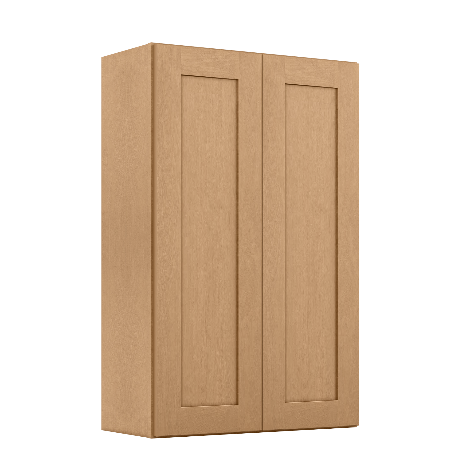 Wall Kitchen Cabinet W2742 Shaker Toffee LessCare 27 in. width 42 in. height 12 in. depth