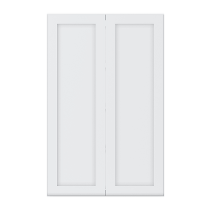 Wall Kitchen Cabinet W2742 Alpina White LessCare 27 in. width 42 in. height 12 in. depth