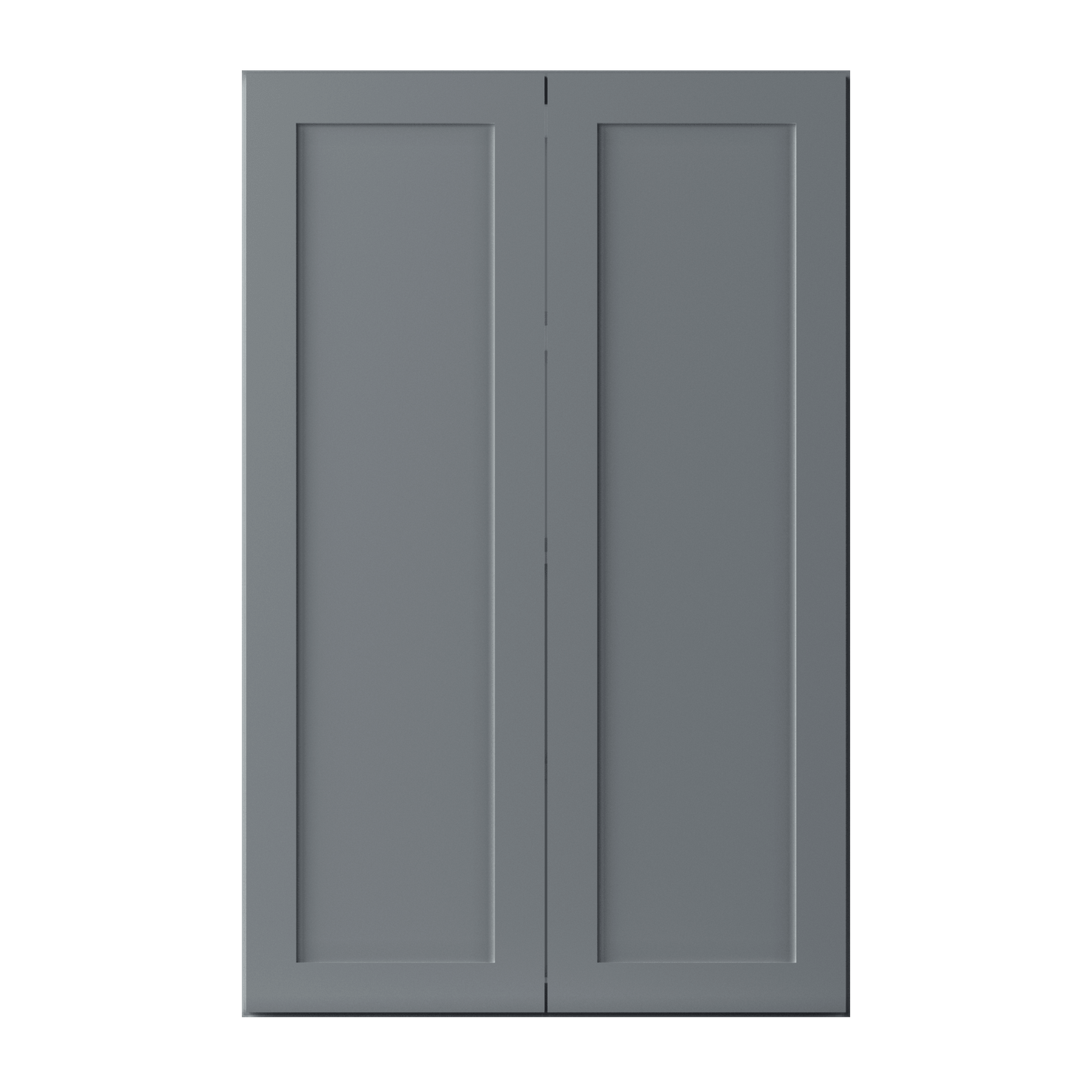 Wall Kitchen Cabinet W2742 Colonial Gray LessCare 27 in. width 42 in. height 12 in. depth