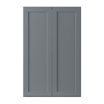 Wall Kitchen Cabinet W2742 Colonial Gray LessCare 27 in. width 42 in. height 12 in. depth