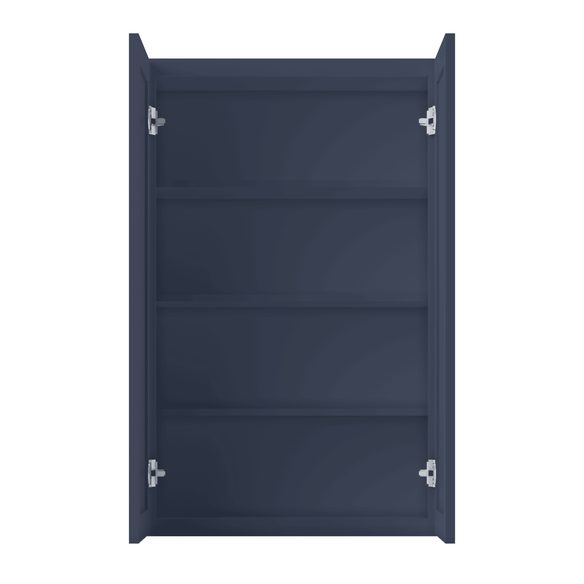 Wall Kitchen Cabinet W2742 Danbury Blue LessCare 27 in. width 42 in. height 12 in. depth