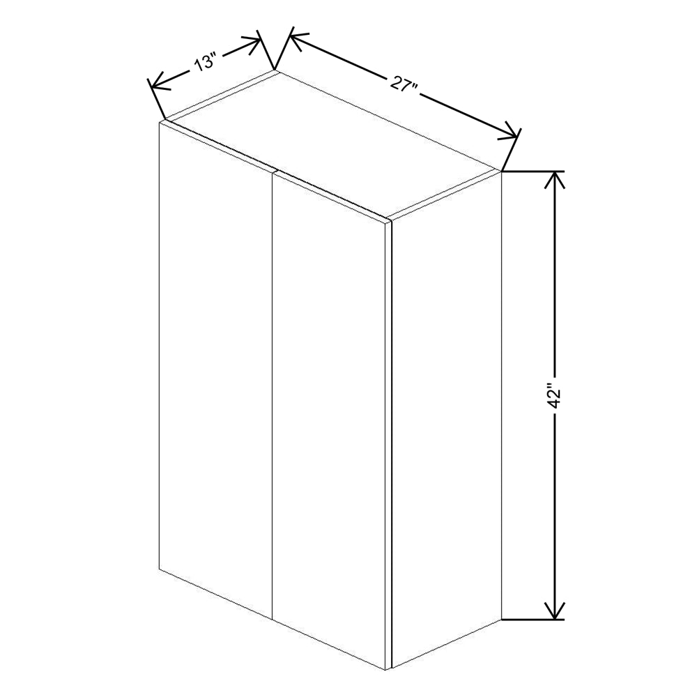 Fabuwood Illume Catalina Nocce 3 42" High Wall