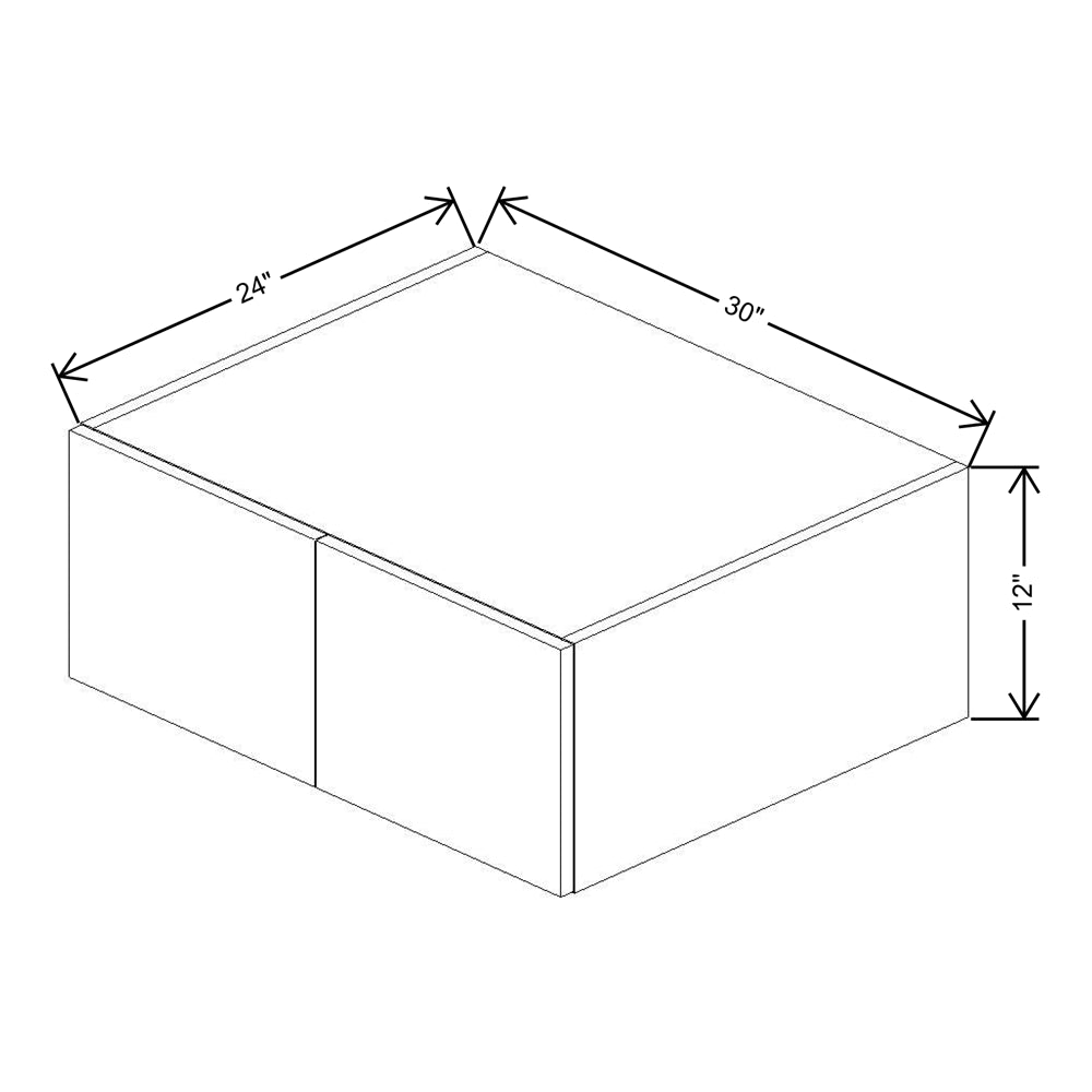 Fabuwood Illume Catalina Nocce 3 24" Deep Wall