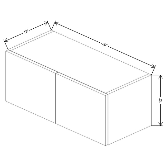 Fabuwood Illume Catalina Nocce 3 12" High Wall