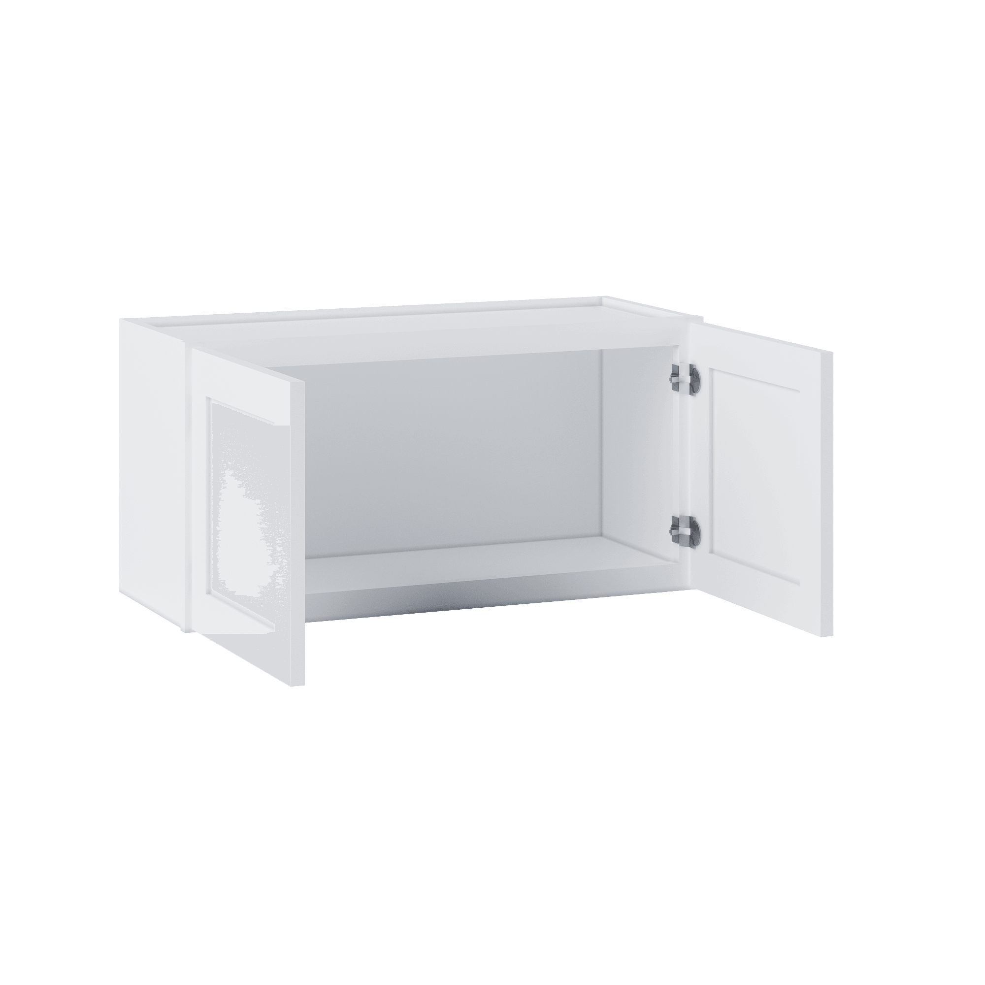 Wall Kitchen Cabinet W3015 Alpina White LessCare 30 in. width 15 in. height 12 in. depth