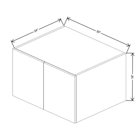 Fabuwood Illume Tuscany Olmo 3  24" Deep Wall