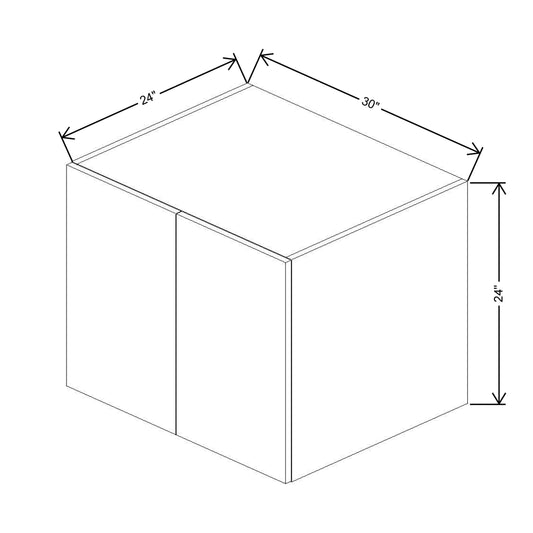 Fabuwood Illume Catalina Olmo 3 24" Deep Wall