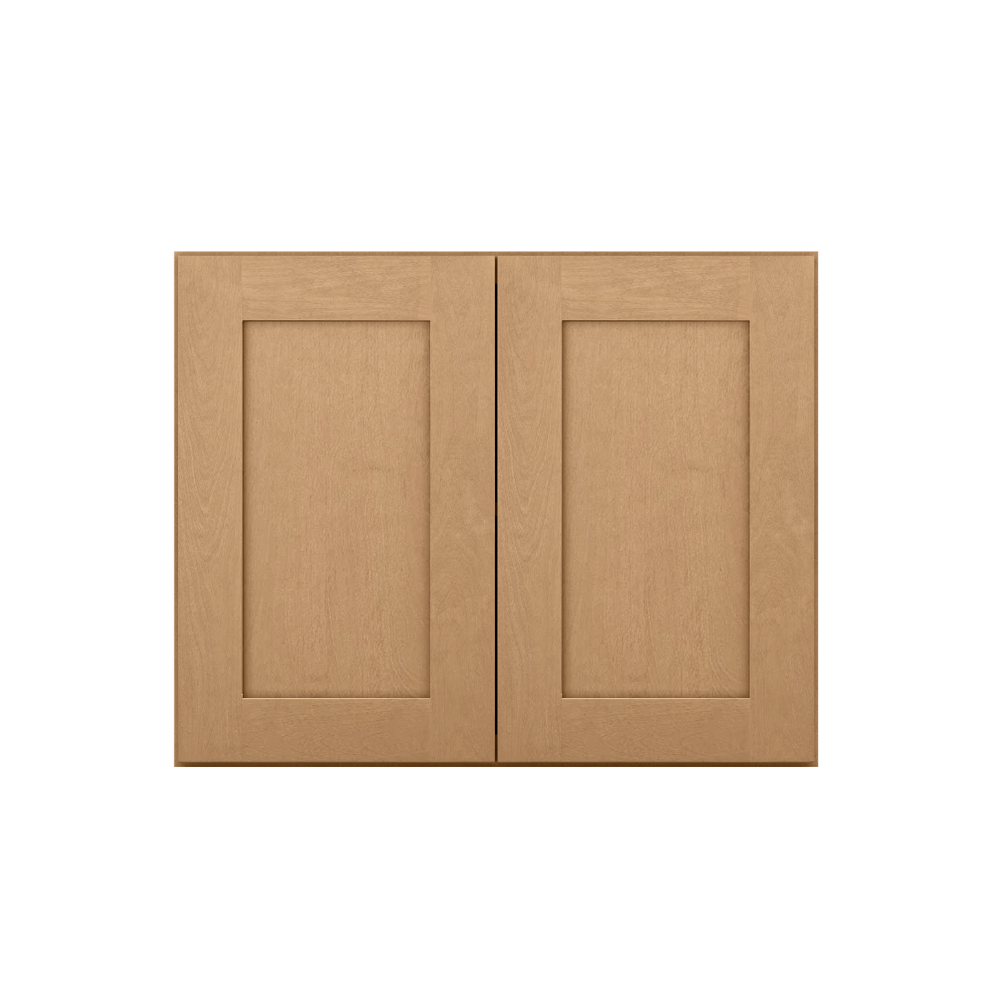 Wall Kitchen Cabinet W3024 Shaker Toffee LessCare 30 in. width 24 in. height 12 in. depth