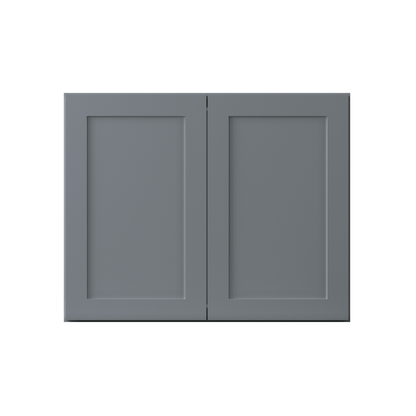 Wall Kitchen Cabinet W3024 Colonial Gray LessCare 30 in. width 24 in. height 12 in. depth