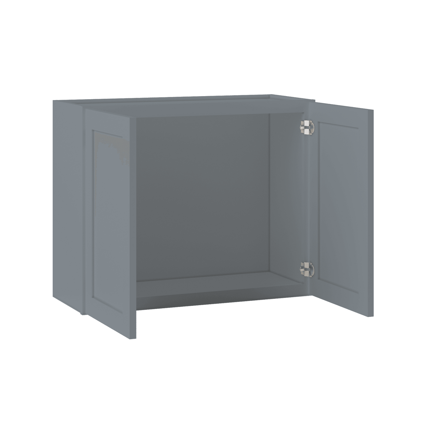 Wall Kitchen Cabinet W3024 Colonial Gray LessCare 30 in. width 24 in. height 12 in. depth