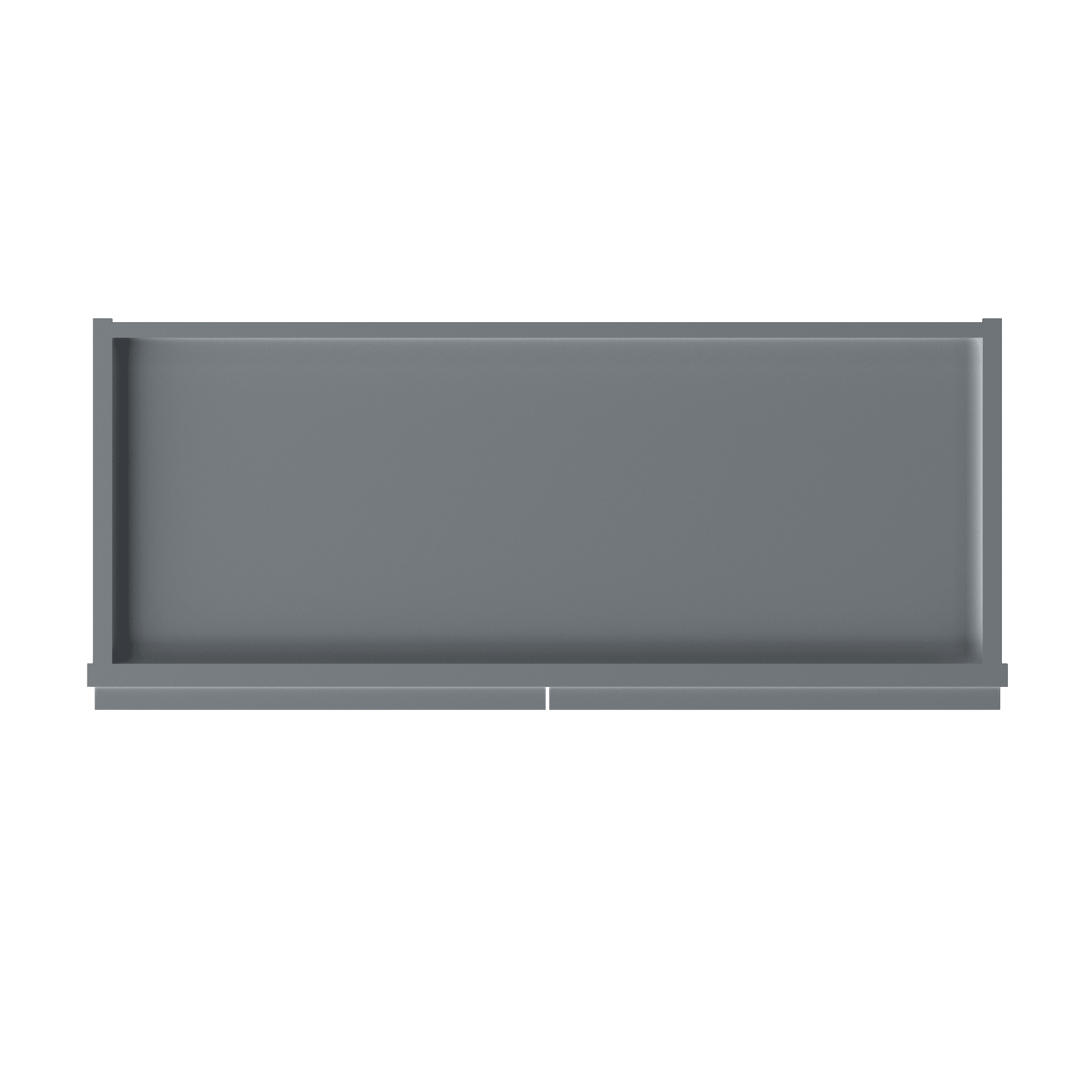 Wall Kitchen Cabinet W3024 Colonial Gray LessCare 30 in. width 24 in. height 12 in. depth