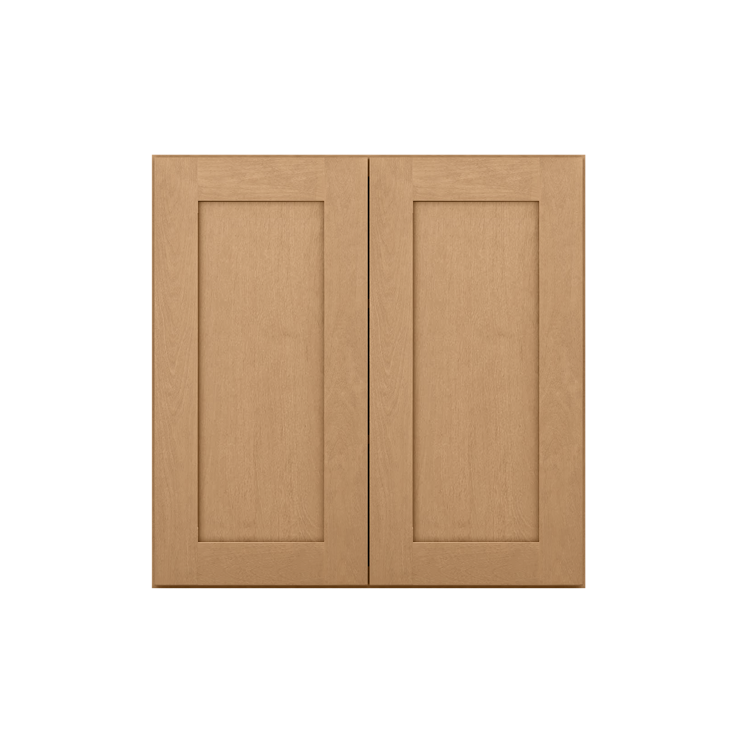 Wall Kitchen Cabinet W3030 Shaker Toffee LessCare 30 in. width 30 in. height 12 in. depth