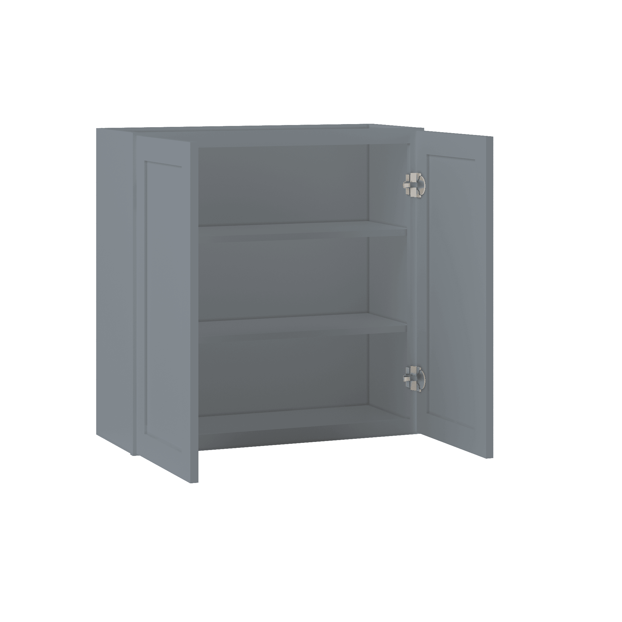 Wall Kitchen Cabinet W3030 Colonial Gray LessCare 30 in. width 30 in. height 12 in. depth