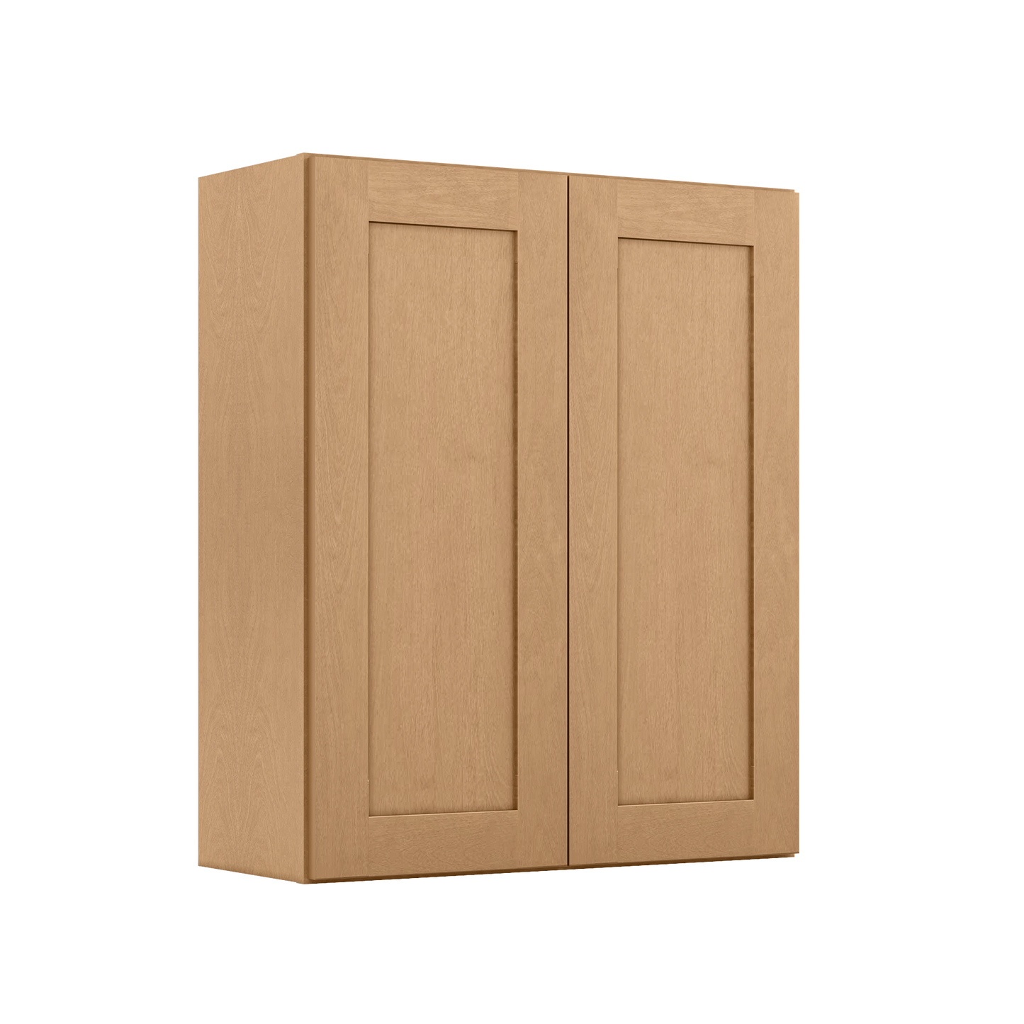 Wall Kitchen Cabinet W3036 Shaker Toffee LessCare 30 in. width 36 in. height 12 in. depth