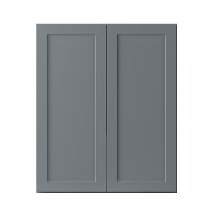 Wall Kitchen Cabinet W3036 Colonial Gray LessCare 30 in. width 36 in. height 12 in. depth