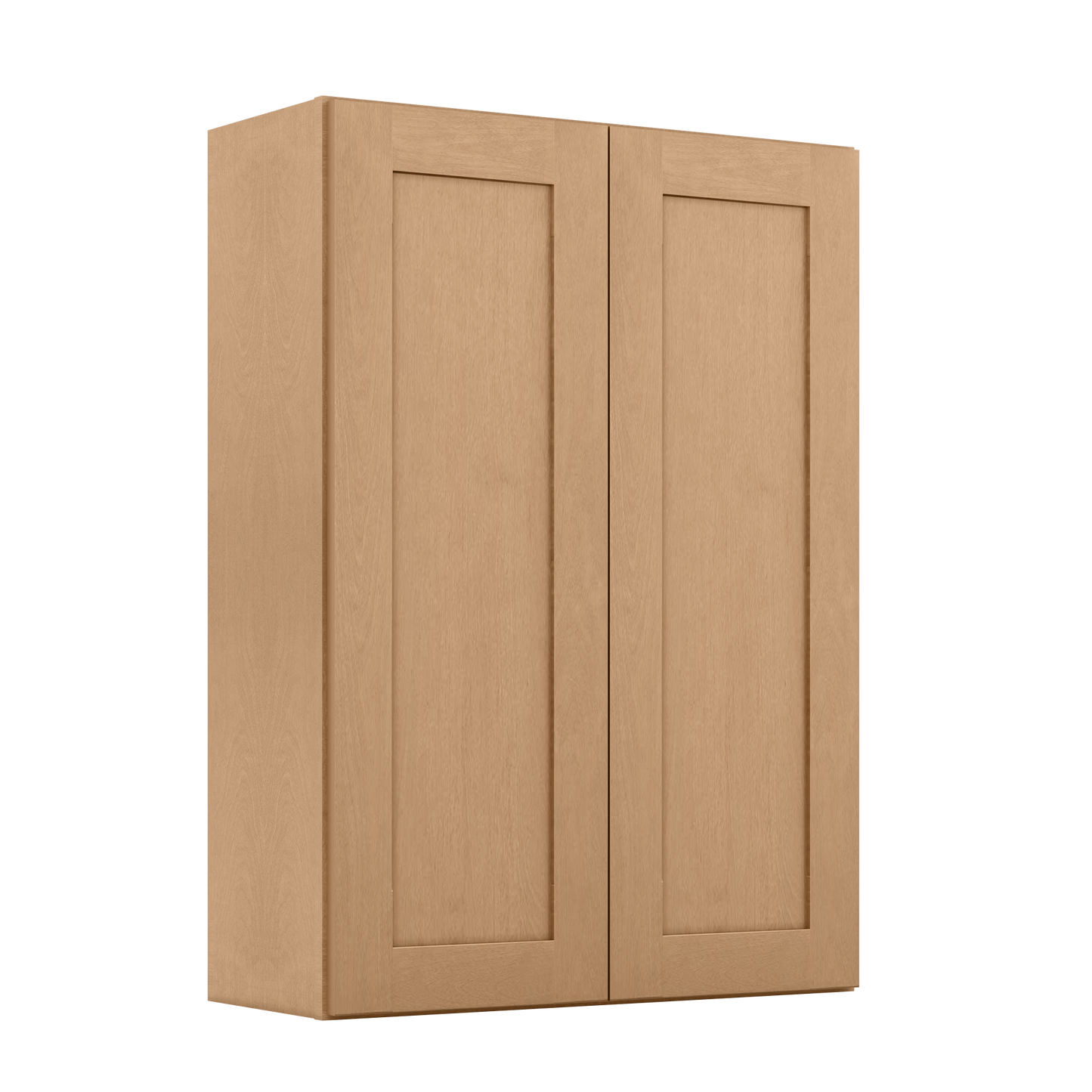 Wall Kitchen Cabinet W3042 Shaker Toffee LessCare 30 in. width 42 in. height 12 in. depth