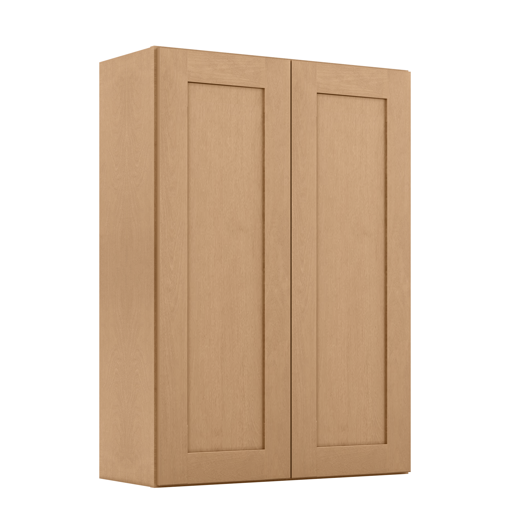 Wall Kitchen Cabinet W3042 Shaker Toffee LessCare 30 in. width 42 in. height 12 in. depth