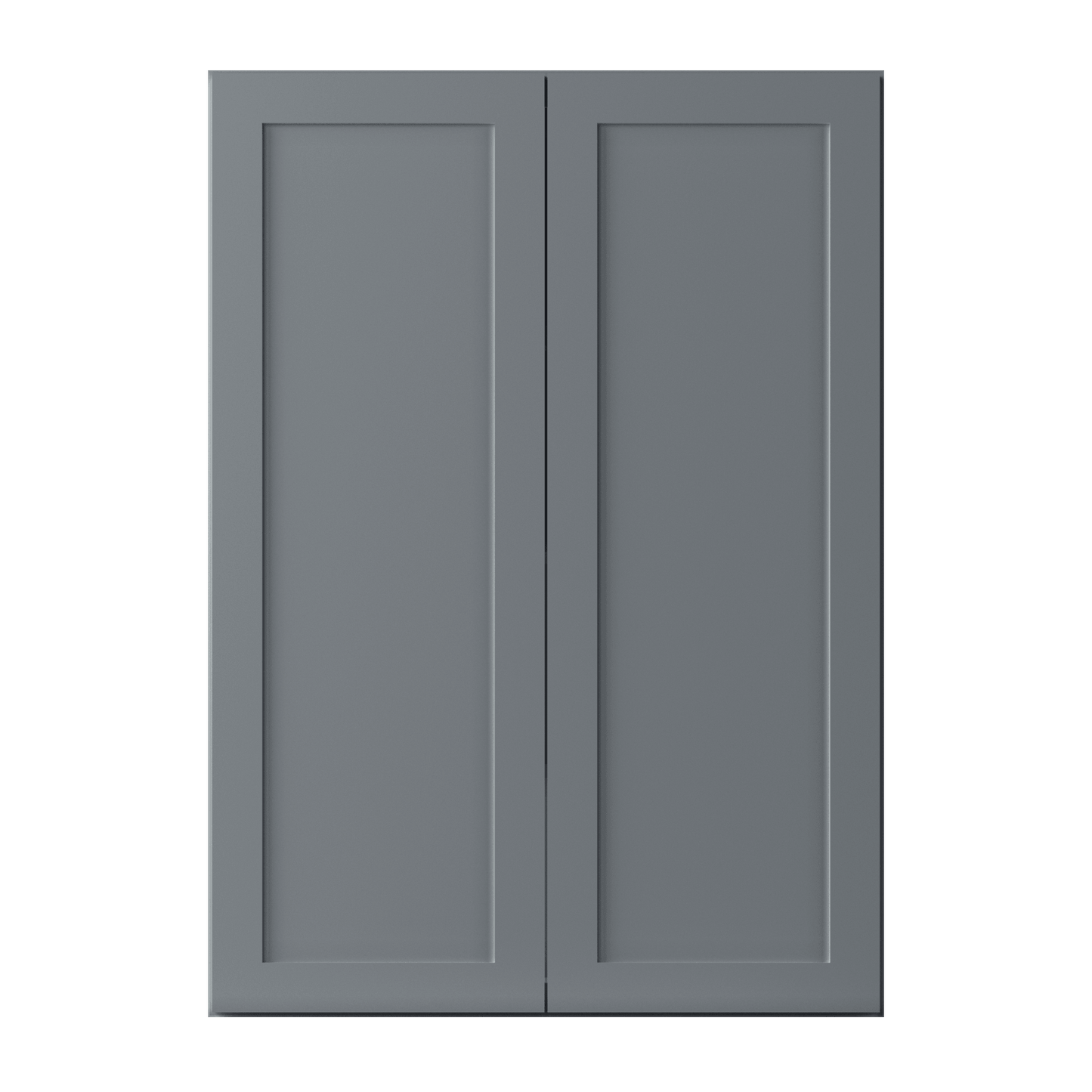 Wall Kitchen Cabinet W3042 Colonial Gray LessCare 30 in. width 42 in. height 12 in. depth