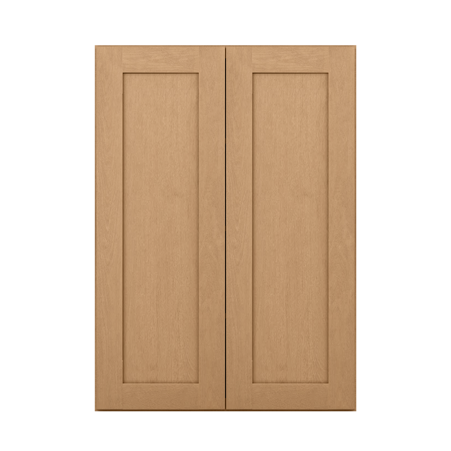 Wall Kitchen Cabinet W3042 Shaker Toffee LessCare 30 in. width 42 in. height 12 in. depth