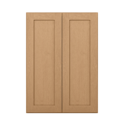 Wall Kitchen Cabinet W3042 Shaker Toffee LessCare 30 in. width 42 in. height 12 in. depth