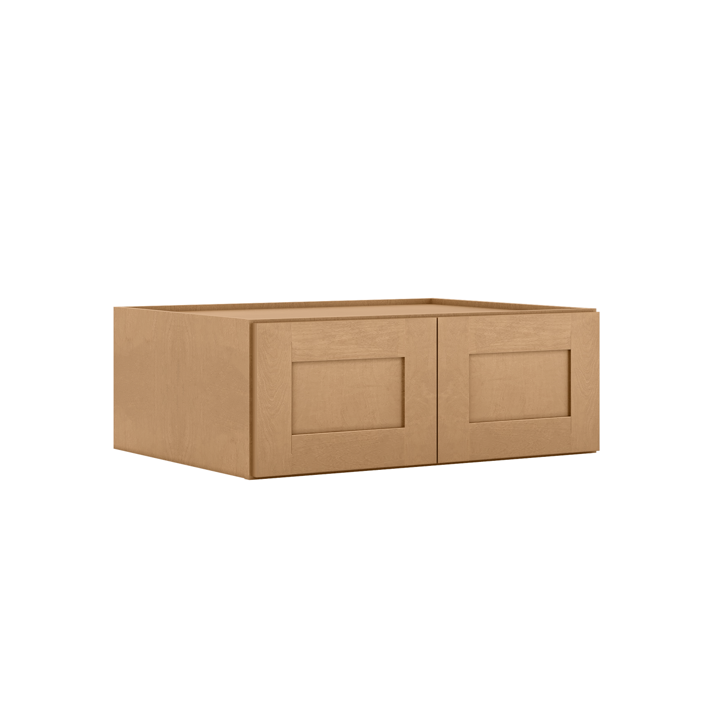 33”W x 12”H x 24”D Wall Kitchen Cabinet - Shaker Toffee