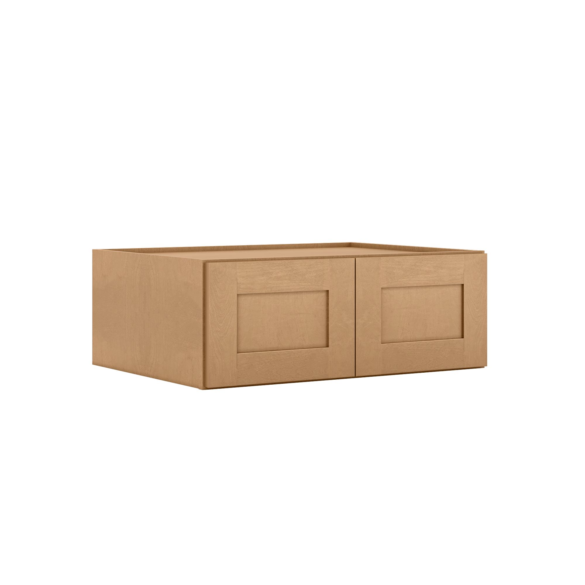 33”W x 12”H x 24”D Wall Kitchen Cabinet - Shaker Toffee