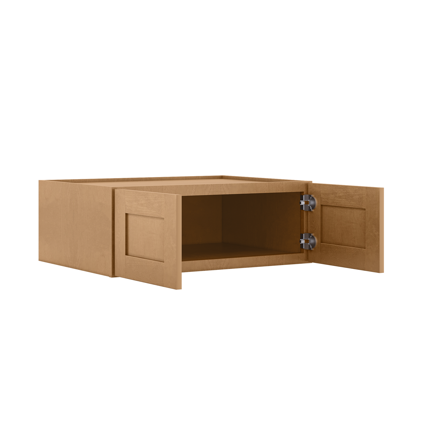 33”W x 12”H x 24”D Wall Kitchen Cabinet - Shaker Toffee