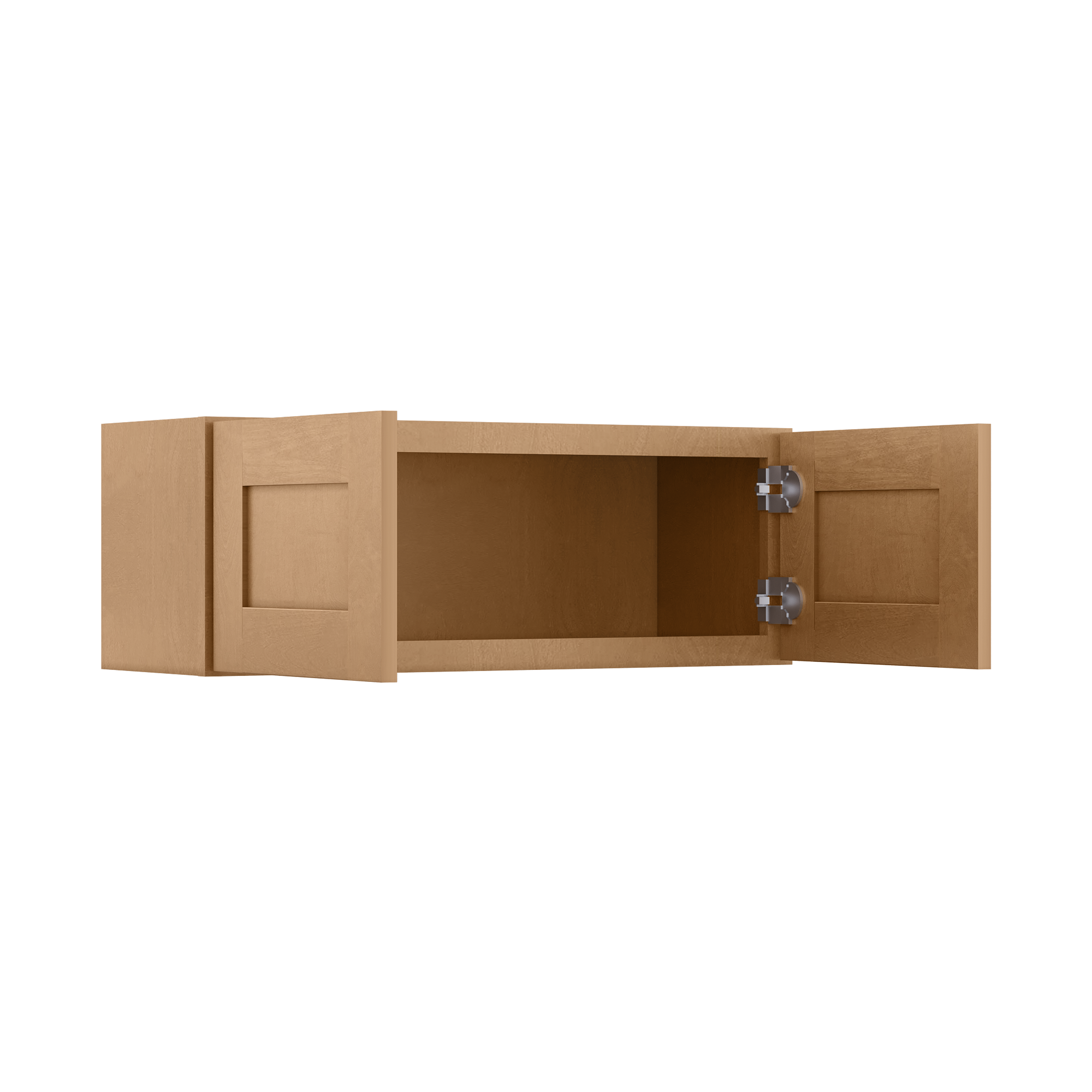 Wall Kitchen Cabinet W3312 Shaker Toffee LessCare 33 in. width 12 in. height 12 in. depth