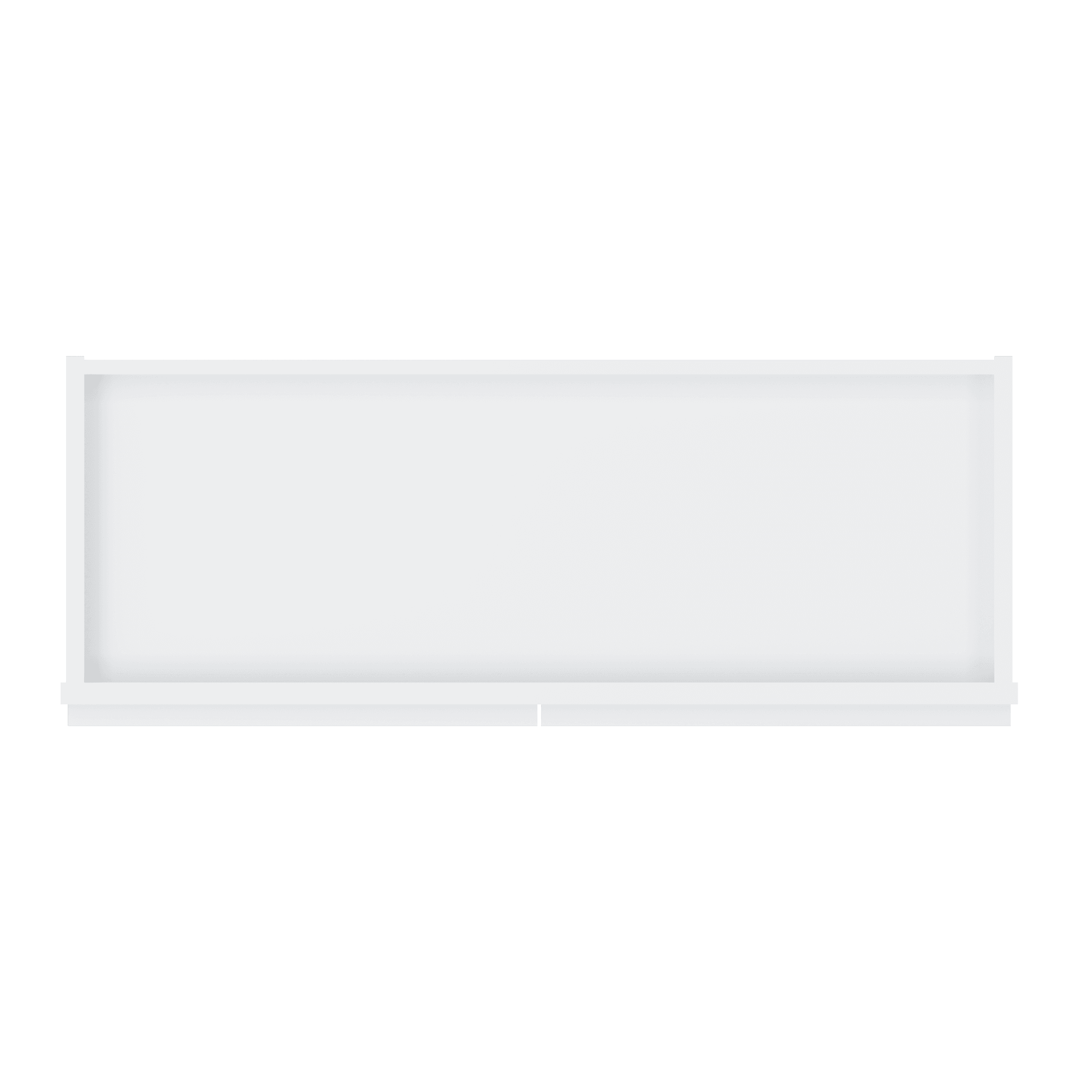 Wall Kitchen Cabinet W3312 Alpina White LessCare 33 in. width 12 in. height 12 in. depth