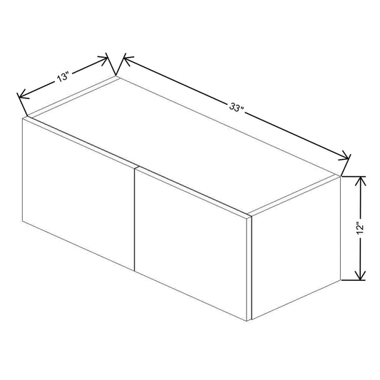 Fabuwood Illume Tuscany Nocce 3  12" High Wall