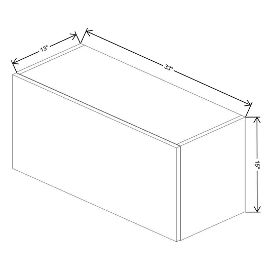 Fabuwood Illume Catalina Nocce 3 15" High Lift Up Wall