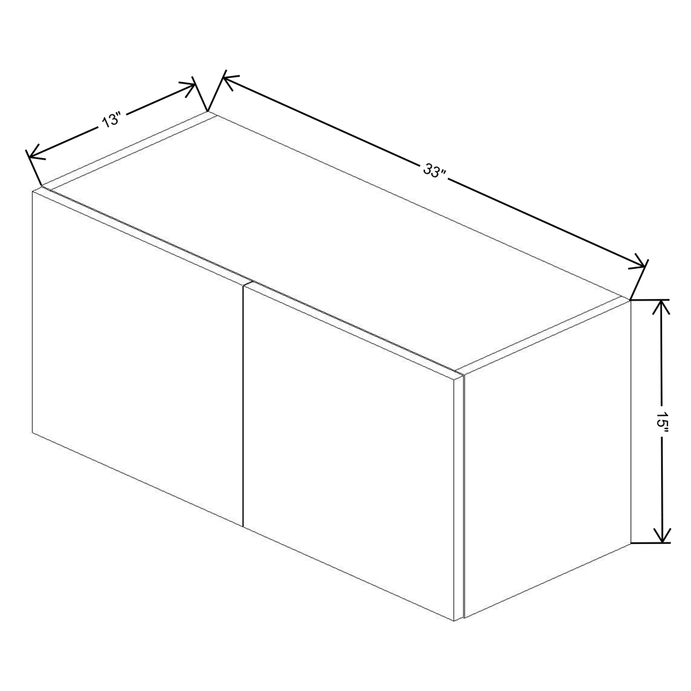 Fabuwood Illume Catalina Muratti 4 15" High Wall