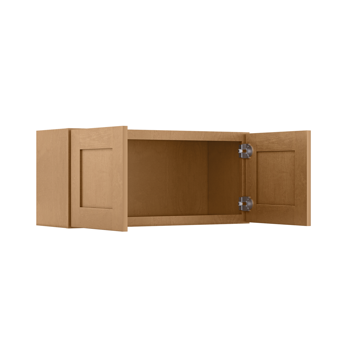 Wall Kitchen Cabinet W3315 Shaker Toffee LessCare 33 in. width 15 in. height 12 in. depth