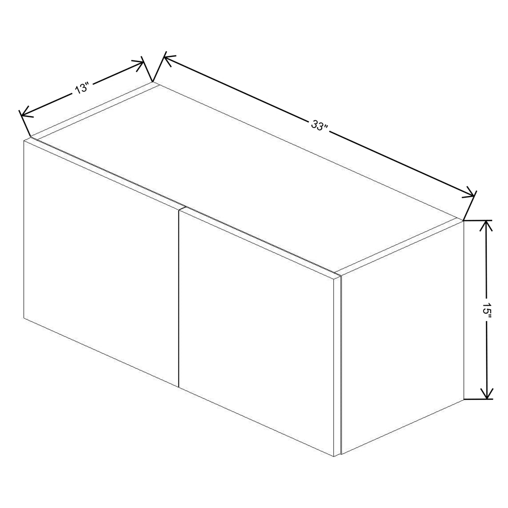 Fabuwood Illume Catalina Nocce 3 15" High Wall