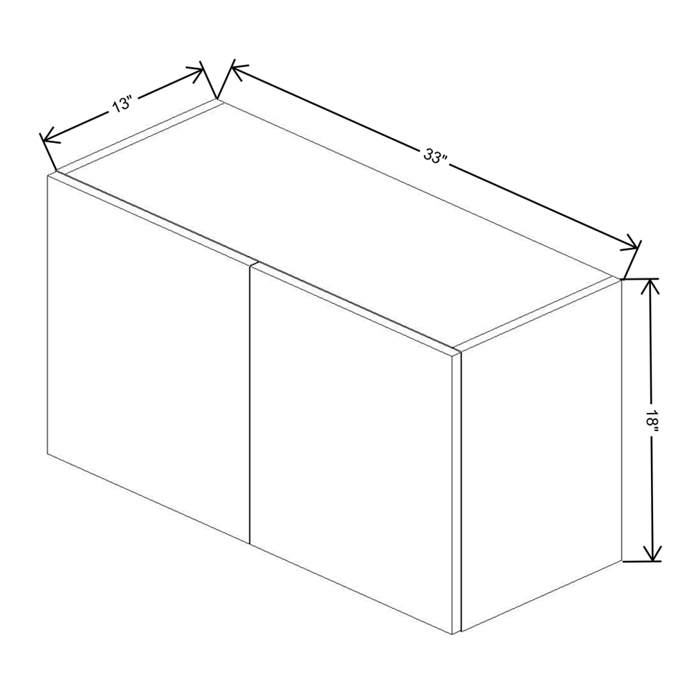 Fabuwood Illume Catalina Muratti 1 18" High Wall