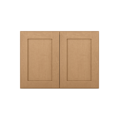 33”W x 24”H x 24”D Wall Kitchen Cabinet - Shaker Toffee