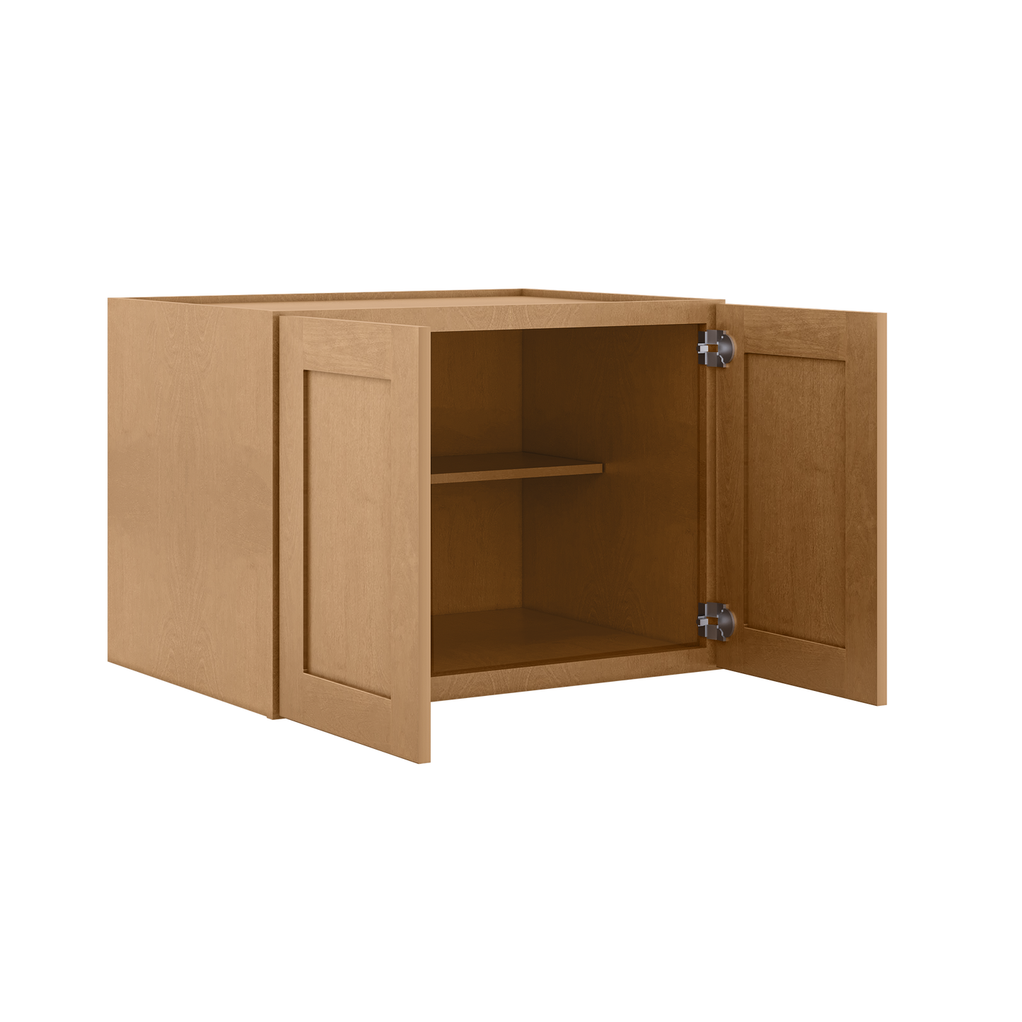 33”W x 24”H x 24”D Wall Kitchen Cabinet - Shaker Toffee