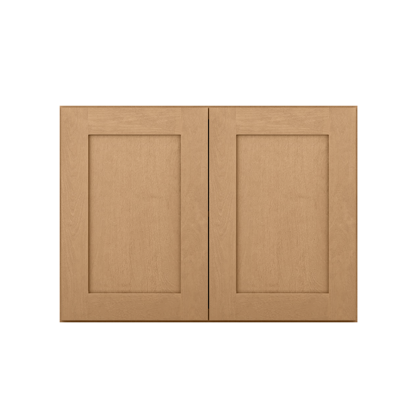 Wall Kitchen Cabinet W3324 Shaker Toffee LessCare 33 in. width 24 in. height 12 in. depth