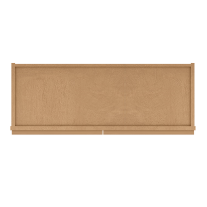 Wall Kitchen Cabinet W3324 Shaker Toffee LessCare 33 in. width 24 in. height 12 in. depth