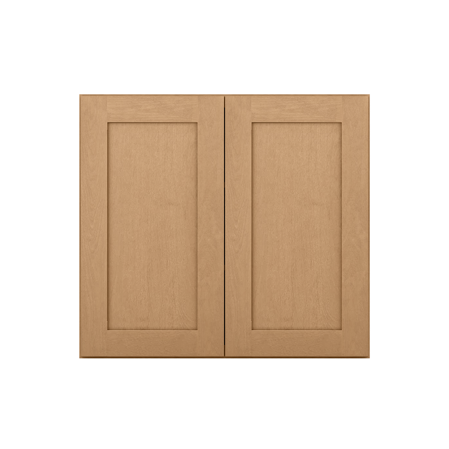 Wall Kitchen Cabinet W3330 Shaker Toffee LessCare 33 in. width 30 in. height 12 in. depth