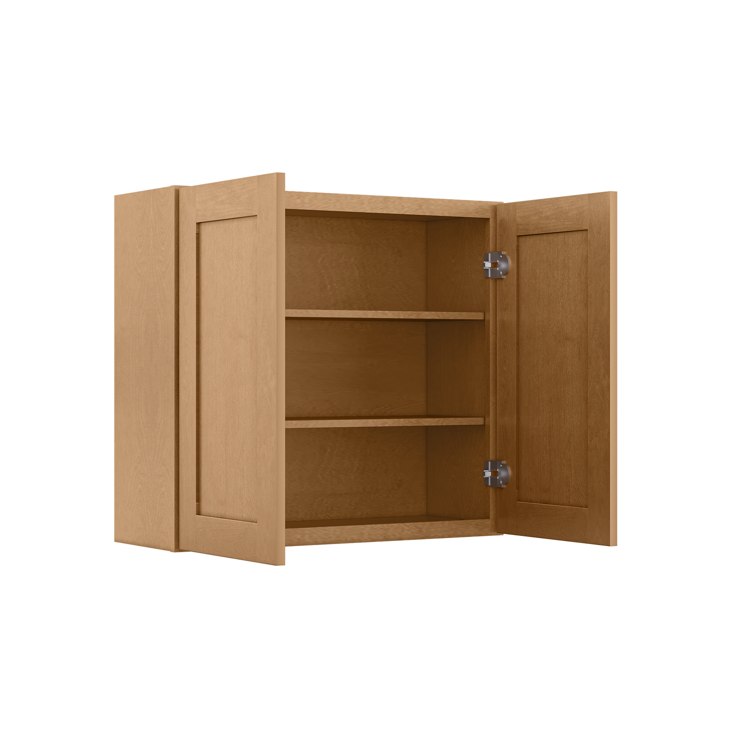 Wall Kitchen Cabinet W3330 Shaker Toffee LessCare 33 in. width 30 in. height 12 in. depth