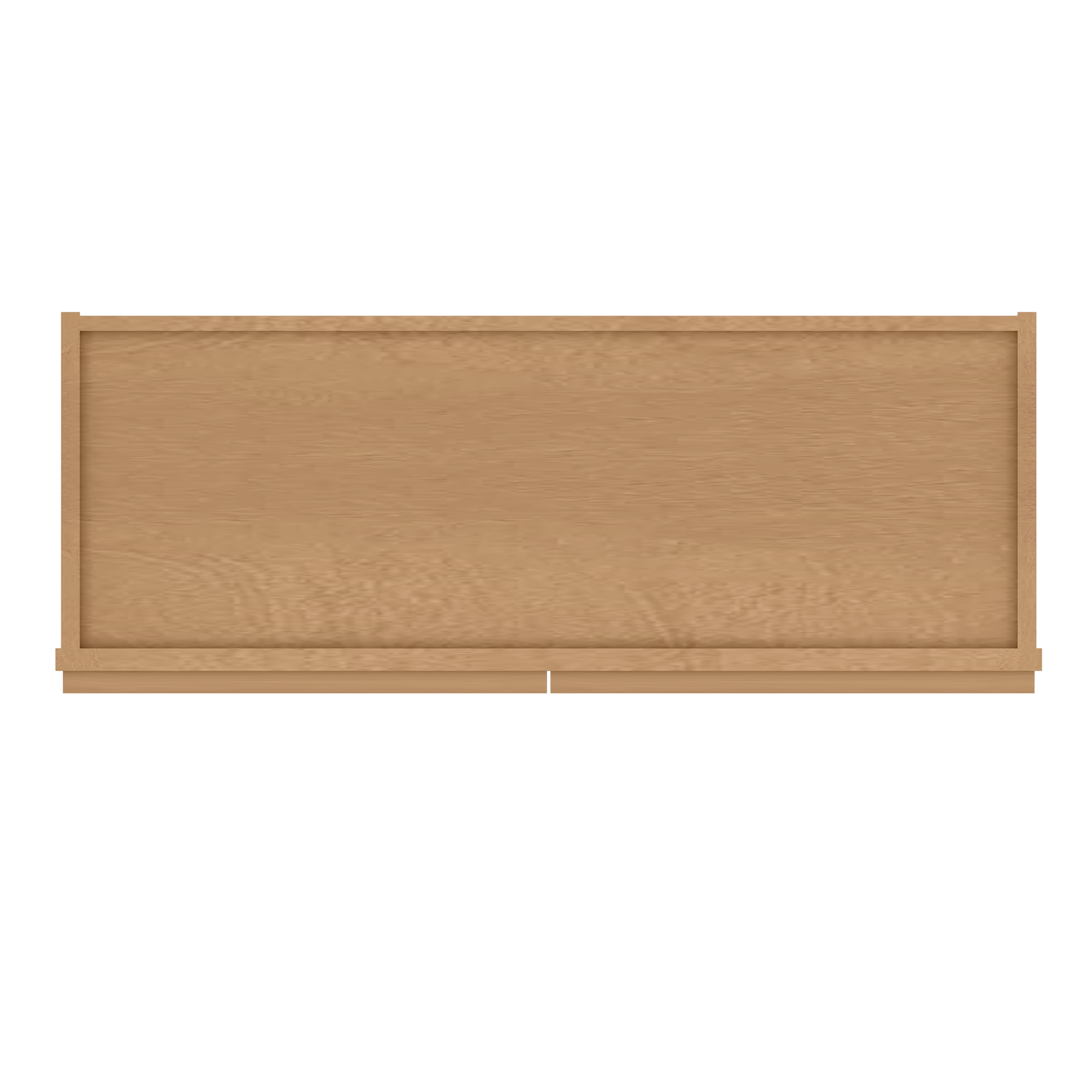 Wall Kitchen Cabinet W3330 Shaker Toffee LessCare 33 in. width 30 in. height 12 in. depth